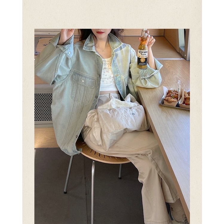 Quần Jean Dài Kaki Nữ Lưng Cao Màu Trắng Kem Thêu Hoa Cạp Ống Rộng Phong Cách Cá Tính J1981