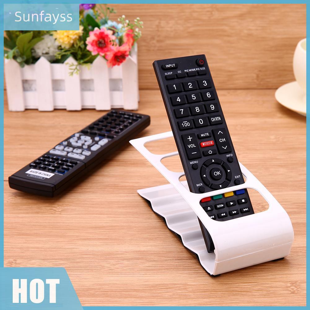 SF DVD Giá Nhựa Để Remote Tv 4 Ngăn Tiện Lợi