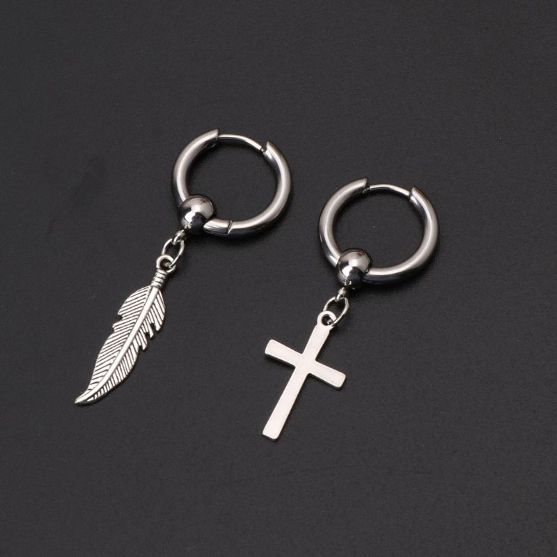 Hoa tai dáng dài thời trang phong cách Hàn Quốc cho nam