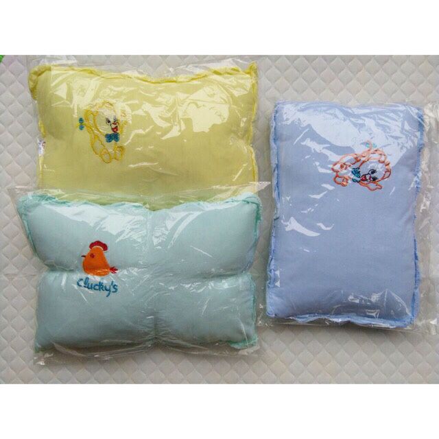 Gối vuông sơ sinh cotton