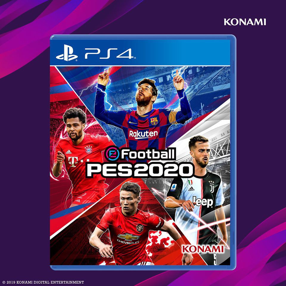 Đĩa game ps4 efootball 2021 pes 2021