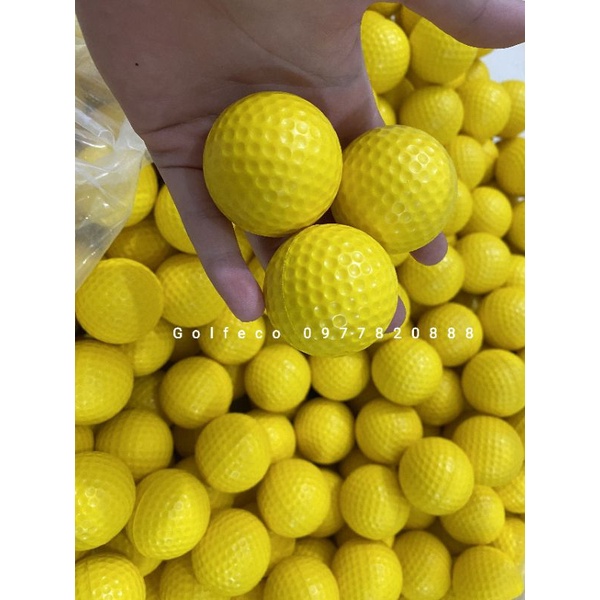 BÓNG GOLF CAO SU - BÓNG TẬP GOLF PU CHỐNG VA ĐẬP  - PGM Q008