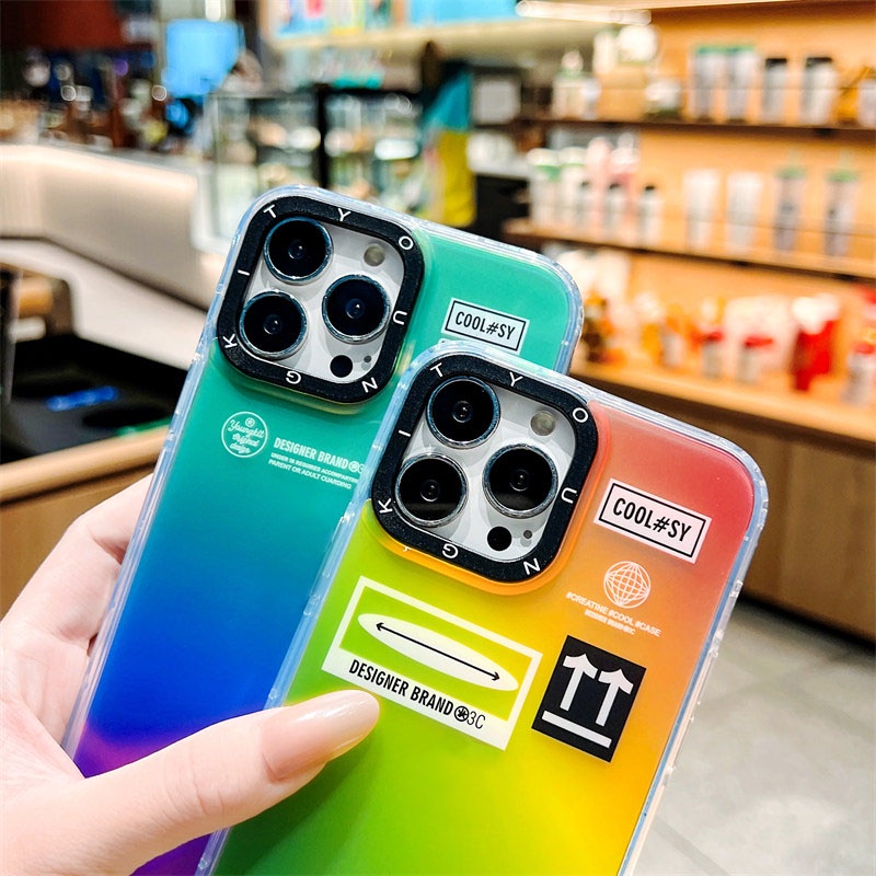 Ốp Điện Thoại Màu Laser Mờ Sang Trọng Chống Sốc Cho iPhone 11 Pro Max X XR XS Max SE 2022 7 8 Plus SE 2020