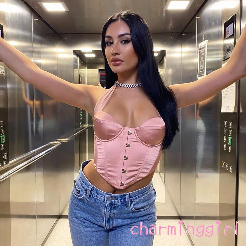 Áo Croptop Sát Nách Ôm Dáng Thời Trang Dành Cho Nữ | BigBuy360 - bigbuy360.vn