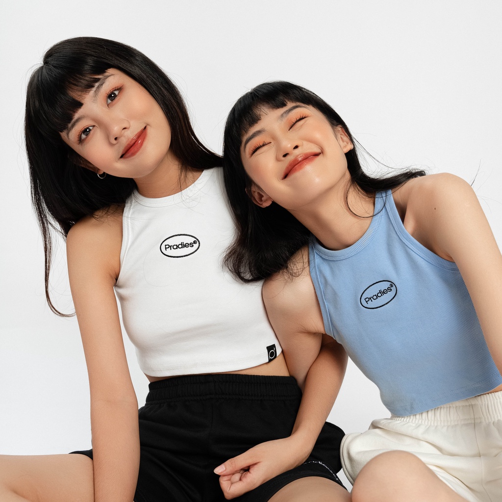 Áo Croptop Ba Lỗ Pradies "Ribbed Tank Top" | BigBuy360 - bigbuy360.vn