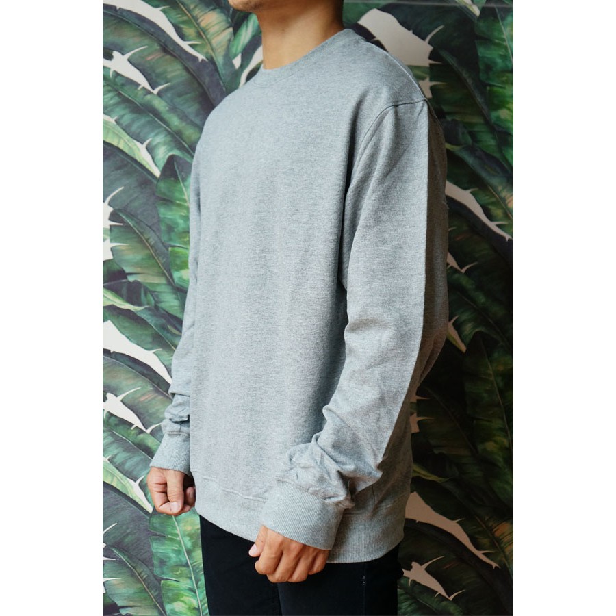 Áo Sweater unisex XÁM trơn CHẤT COTTON SIÊU ĐẸP Fox_Unisex | BigBuy360 - bigbuy360.vn