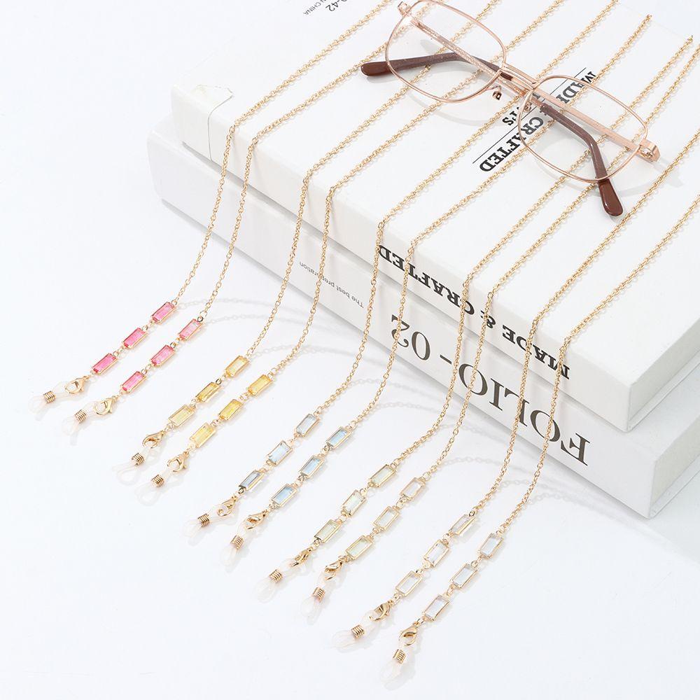 NIUYOU Dây Đeo Mắt Kính Bằng Kim Loại Chống Thất Lạc Giá Đỡ