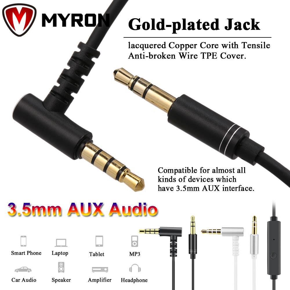 Cáp Âm Thanh Jack 3.5mm Cao Cấp Cho Xe Ô Tô