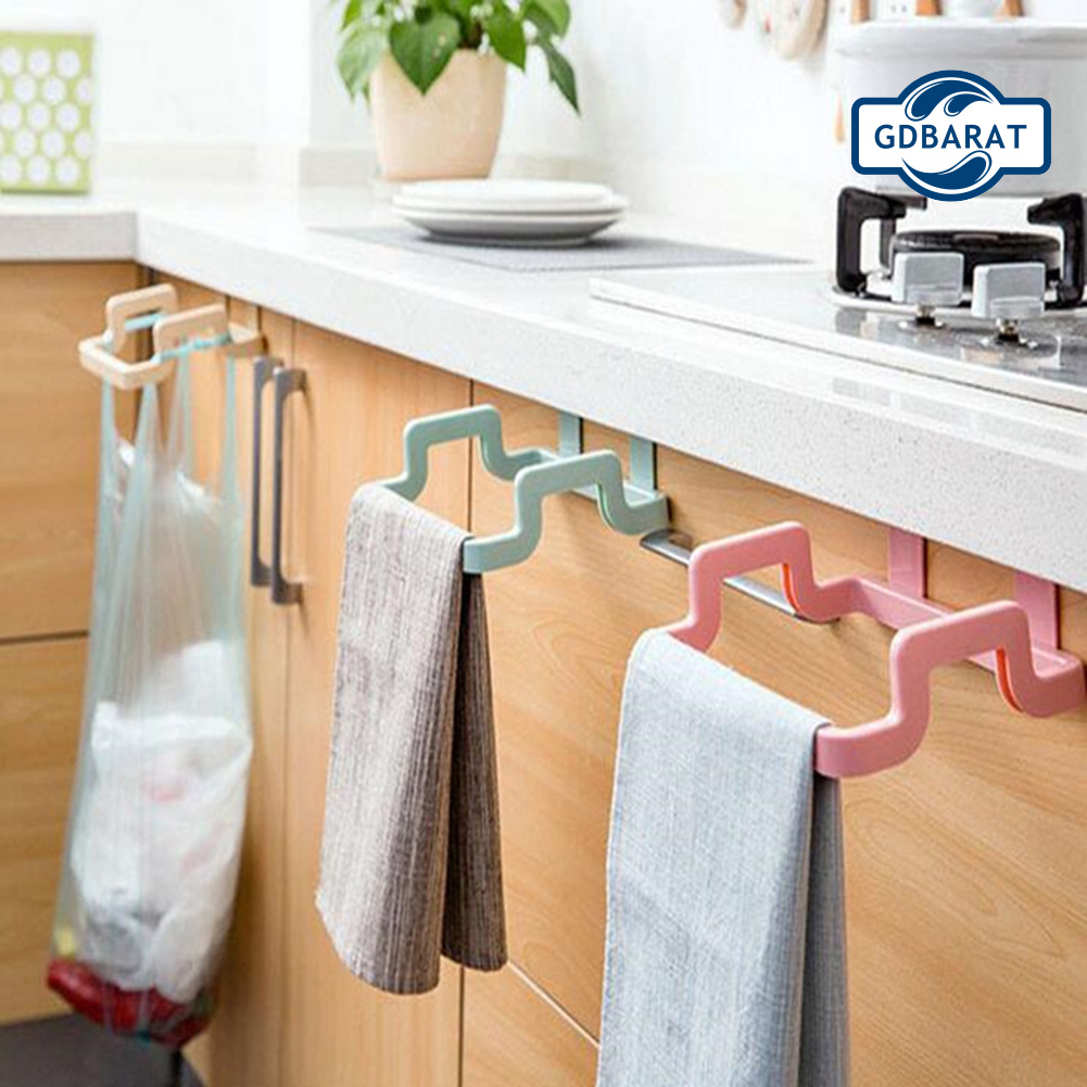 Giá Đỡ Túi Rác Gắn Cửa Tủ Bếp Tiện Dụng