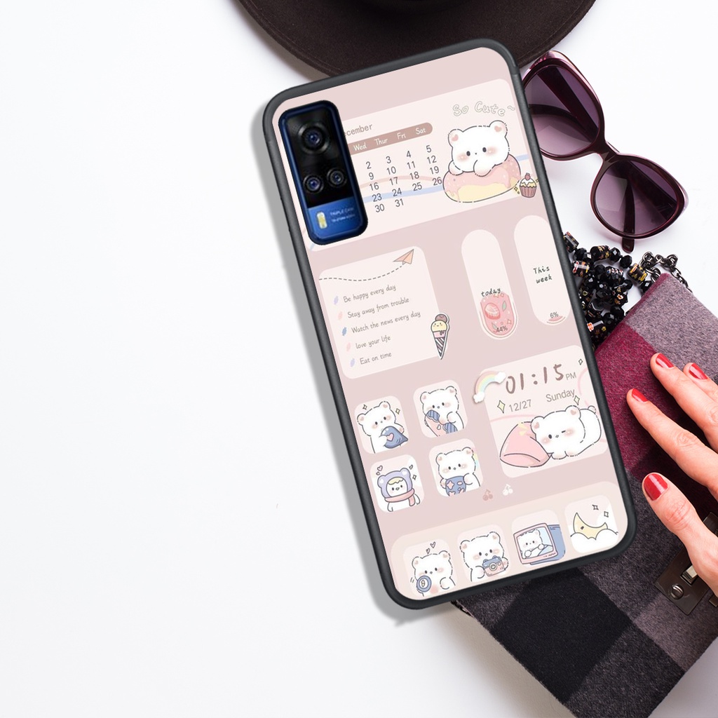 Ốp Lưng ViVo Y12S - Y20 - Y20S - Y51 2020 - Y53S - Y72 , In Hình Sinh Động, Dễ Thương Dành Cho Các Bạn Gái.