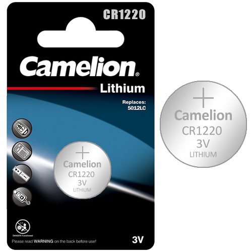 Pin 3V Camelion Lithium CR1220 - CR1616 - CR1620 - CR1632