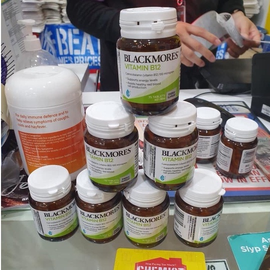 Viên Bổ Sung Vitamin B12 100mcg - Hỗ Trợ Và Duy Trì Tế Bào Hồng Cầu Khỏe Mạnh