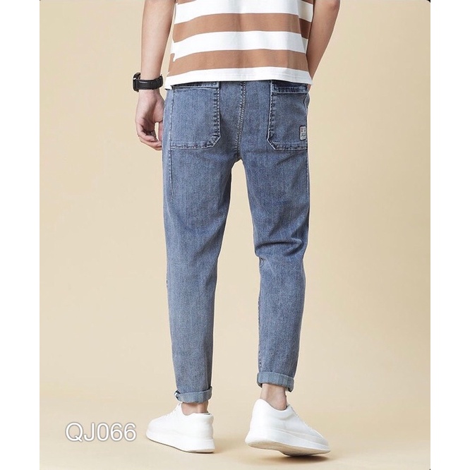 Quần Jean Baggy nam VN CLO lưng thun 1 - QJ066
