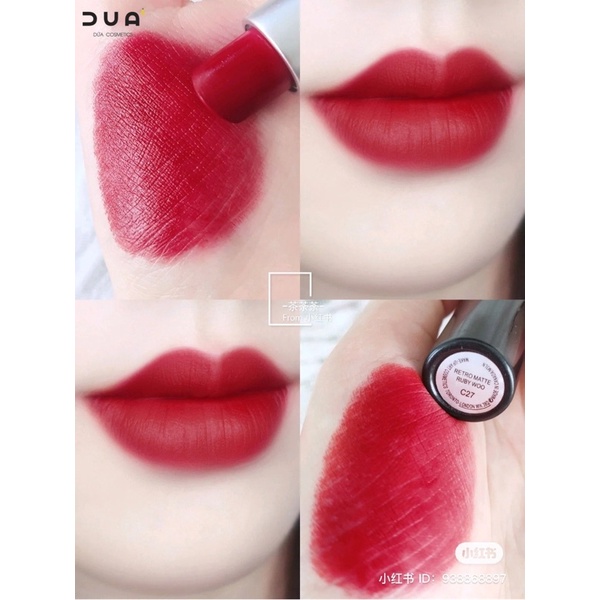 [Đủ bill] Son thỏi MAC Matte + Retro Matte Lipstick