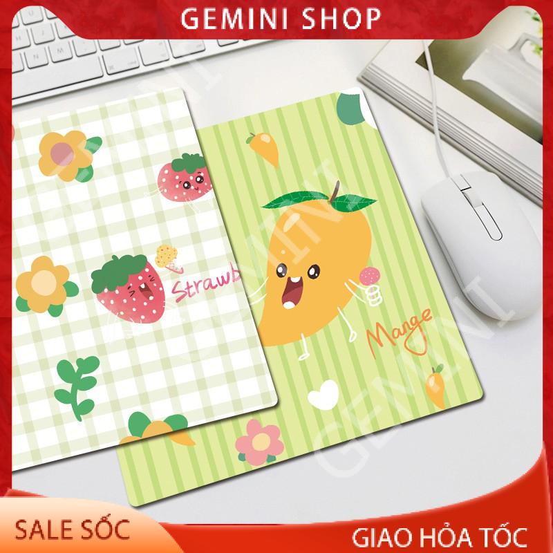 Miếng Lót chuột dễ thương họa tiết cute LC24 Cao su Bàn di tấm di Pad chuột giá rẻ GEMINI SHOP