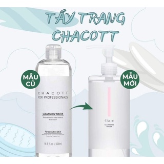 Tẩy trang Chacott 500ml