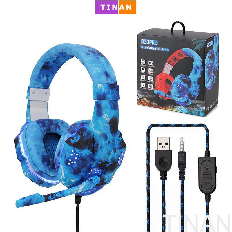 Tai Nghe Gaming Có Dây SOYTO SY830 PRO, Có Mic Đàm Thoại, Dùng Chơi Game, Văn Phòng