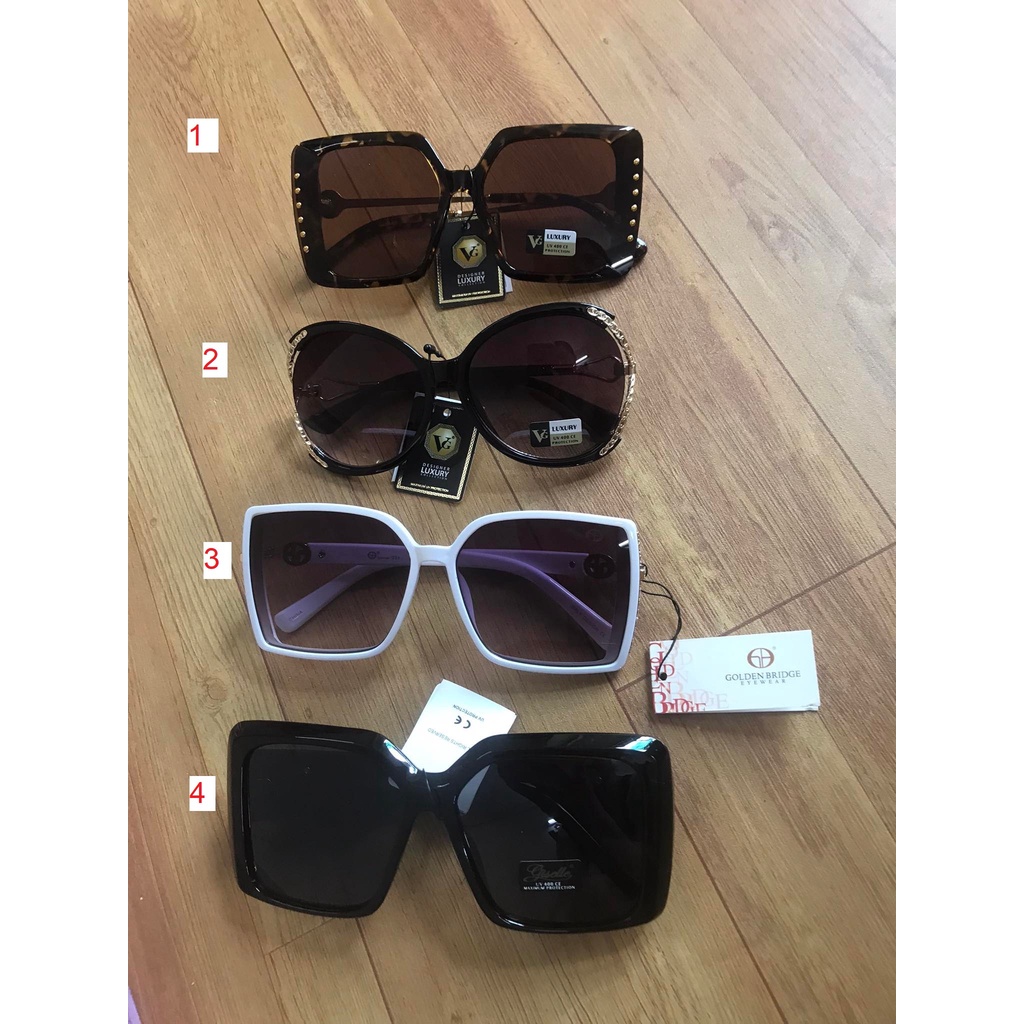 Kính mát nữ nội địa Mỹ one size, chống tia UV