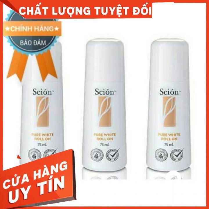 [SALE] Lăn khử mùi scion pure white roll on nuskin 75ml