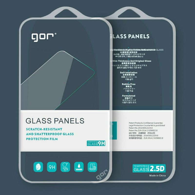 Bộ 2 cường lực Gor LG G6 / G7 / G8 / V30 / V40 / V50 / V50S / G8X / V60 trong suốt thủy tinh