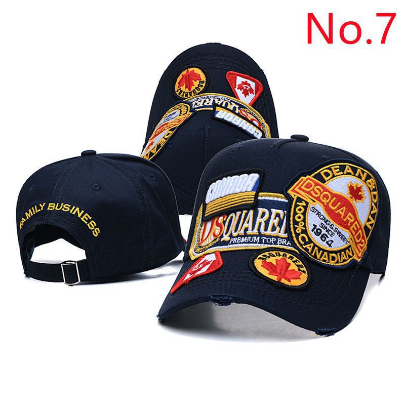 46 style Dsquared2 cap men and women Baseball elastic adjustable outdoor sports hat 6ioQ