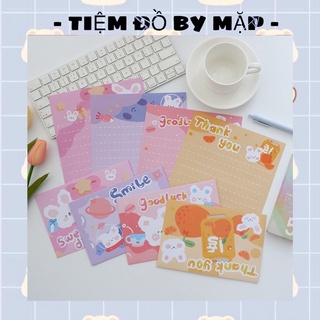 Giấy viết thư kèm phong bì nhiều hình cute