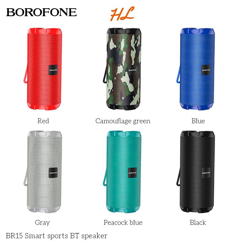 Loa Bluetooth BOROFONE BR15 Nhạc Hay, Bass Mạnh Mẽ, To Rõ - Chính hãng BH 1 Năm - Hưng Long PC