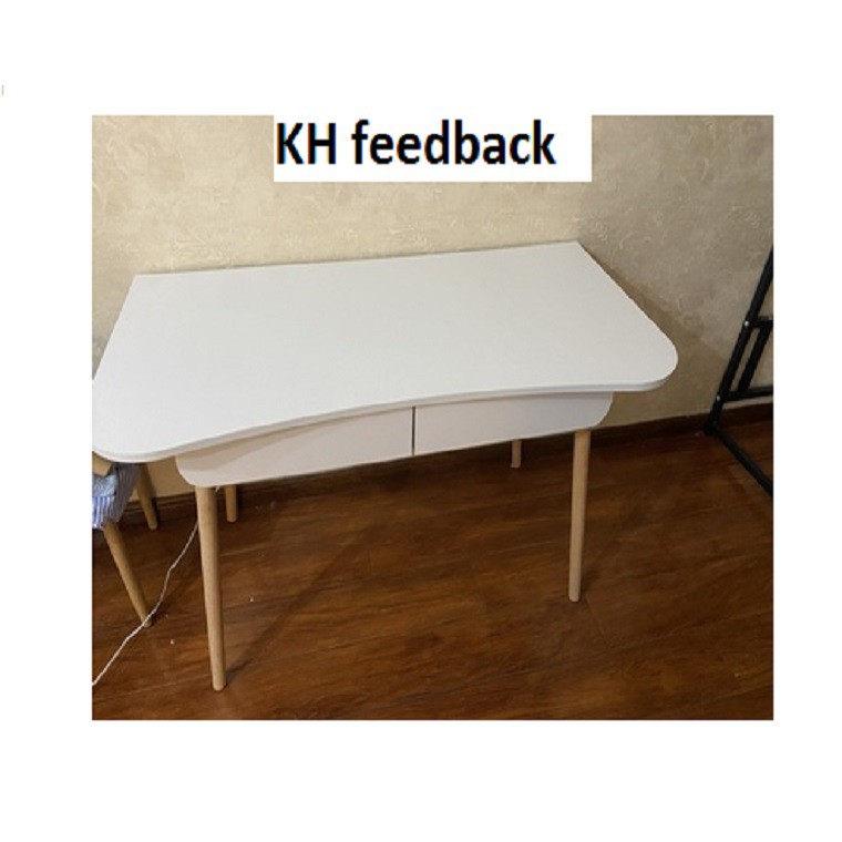 💥Ảnh thật💥 Bàn làm việc giá rẻ dài 1m có 2 ngăn kéo, bàn làm việc đẹp BGA016 | BigBuy360 - bigbuy360.vn