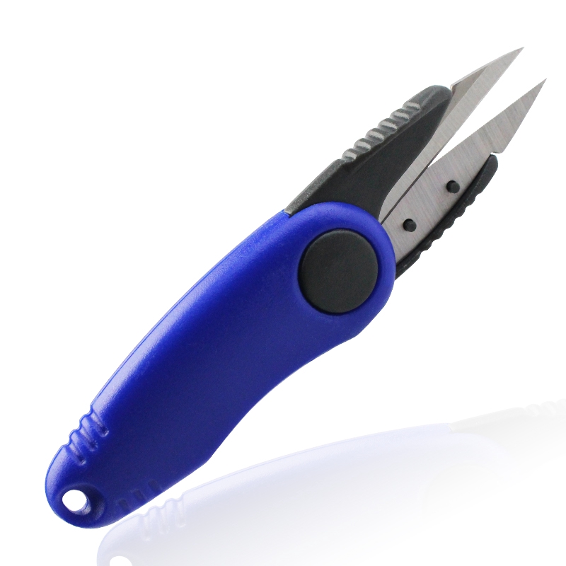 1PC Fish Use Scissors Stainless Steel Folding Line Clipper