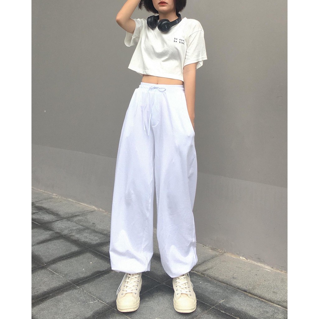 [ Mã WASTRUN4 giảm 10% tối đa 30K đơn 99K] Áo croptop cotton trắng thêu