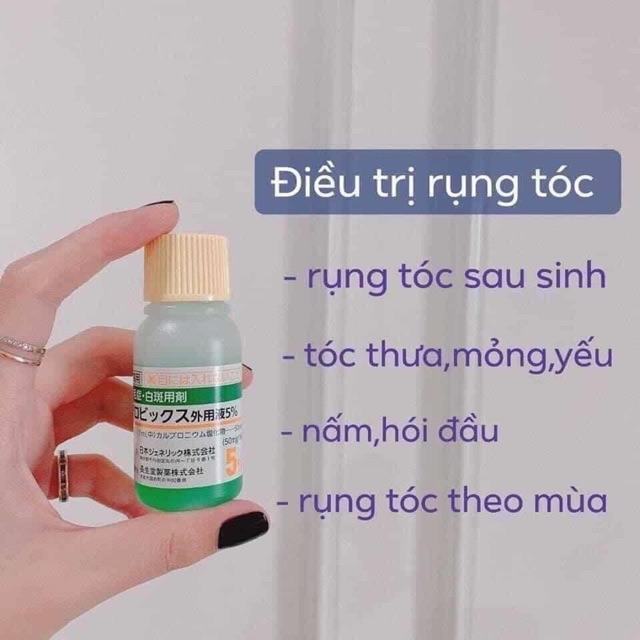 Hộp thuốc,tinh chất kích thích mọc tóc,trị rụng tóc của Nhật