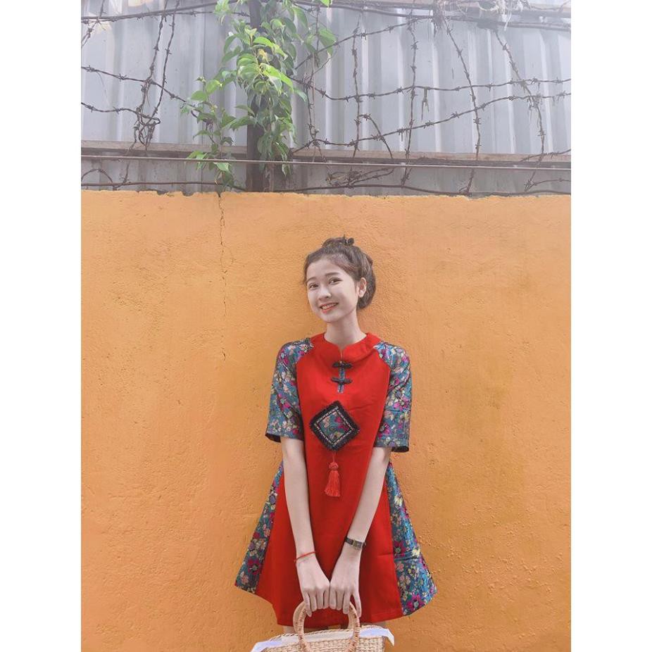 Áo dài gấm cách tân xinh hết nấc | BigBuy360 - bigbuy360.vn