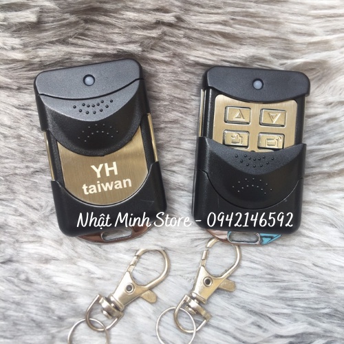 Điều khiển cửa cuốn mã gạt 433 MHZ Taiwan