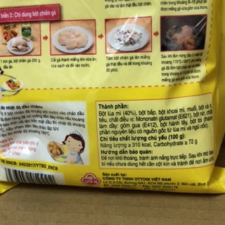 Bột Chiên Giòn Ottogi 500g