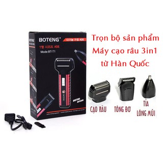Máy Cạo Râu 3 Trong 1 Boteng Hàn Quốc