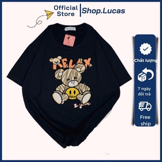 Áo Thun Nam Nữ Áo phông Unisex vải cotton thoáng mát cổ tròn bigsize XXL 2XL - shop.lucas