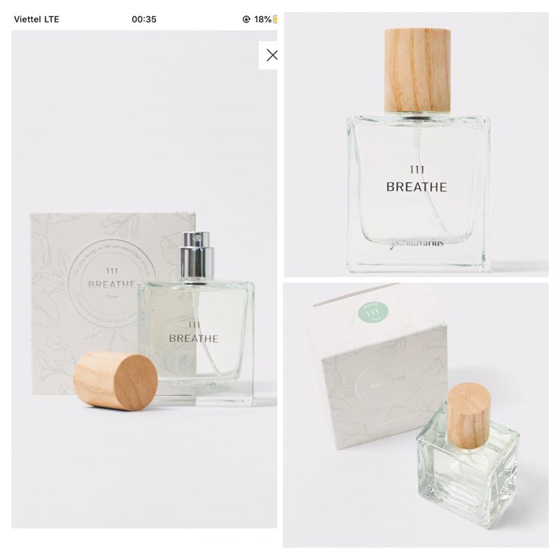 nước hoa Stradivarius hương cỏ cây 50ml