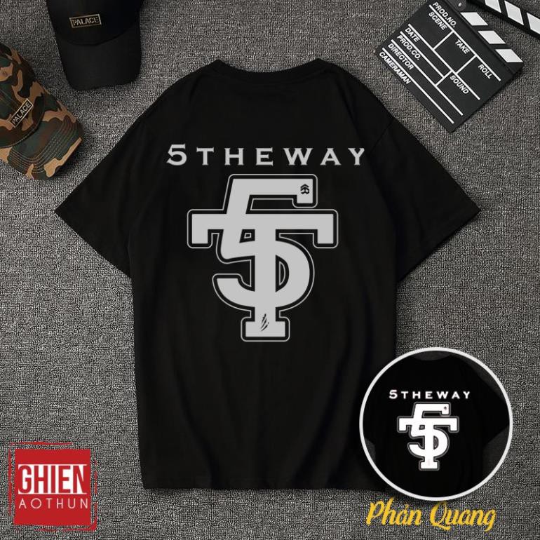 🔥BÁN CHẠY🔥 [Phản Quang] Áo Thun Tay Ngắn Nam Nữ 5theway v.3 - FreeShip 99K