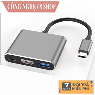 Hub chuyển đổi USB Type-C Sang USB 3.0/HDMI-Type C