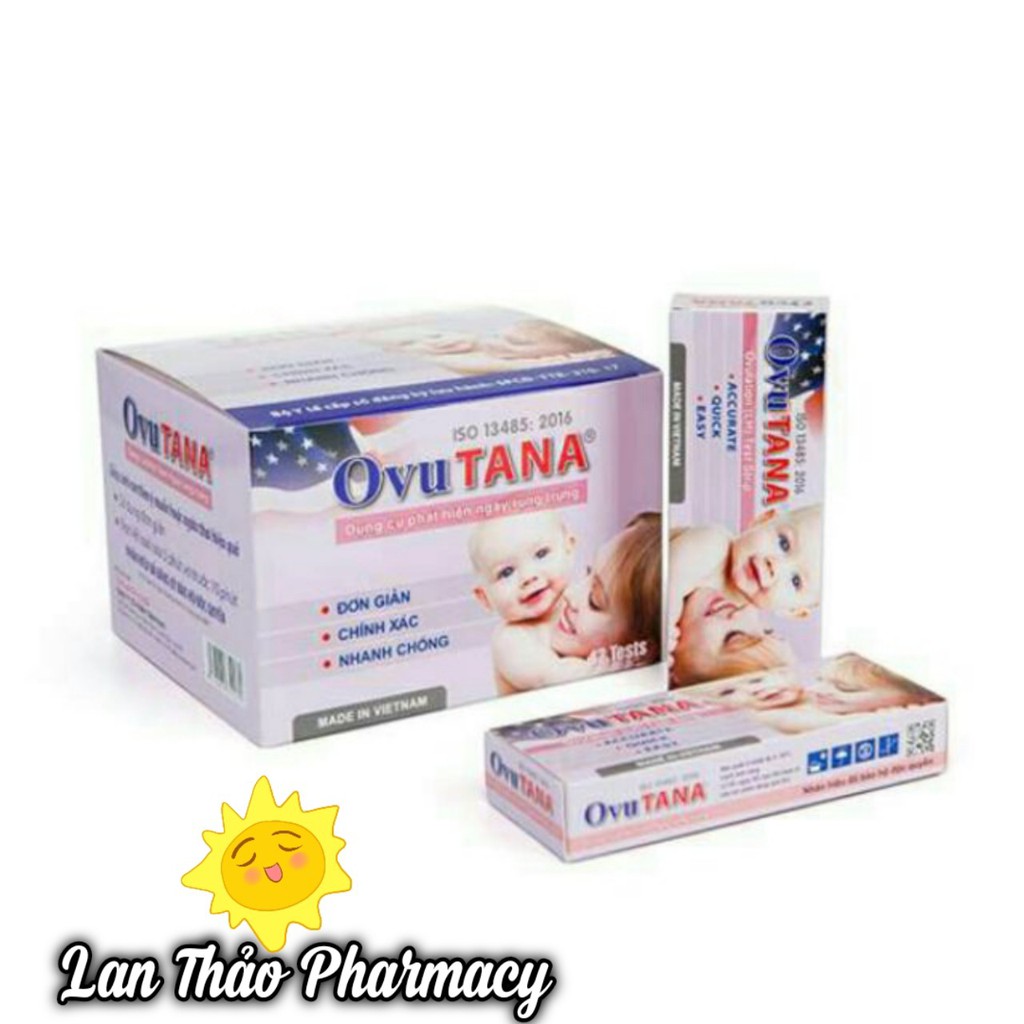 Ovutana que thử rụng trứng cho kết quả nhanh chóng chính xác