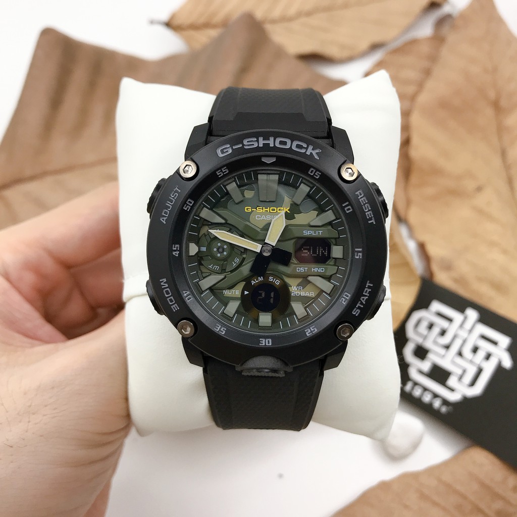Đồng hồ nam Casio G-SHOCK GA-2000 / GA-2000SU-1A chống va đập chính hãng
