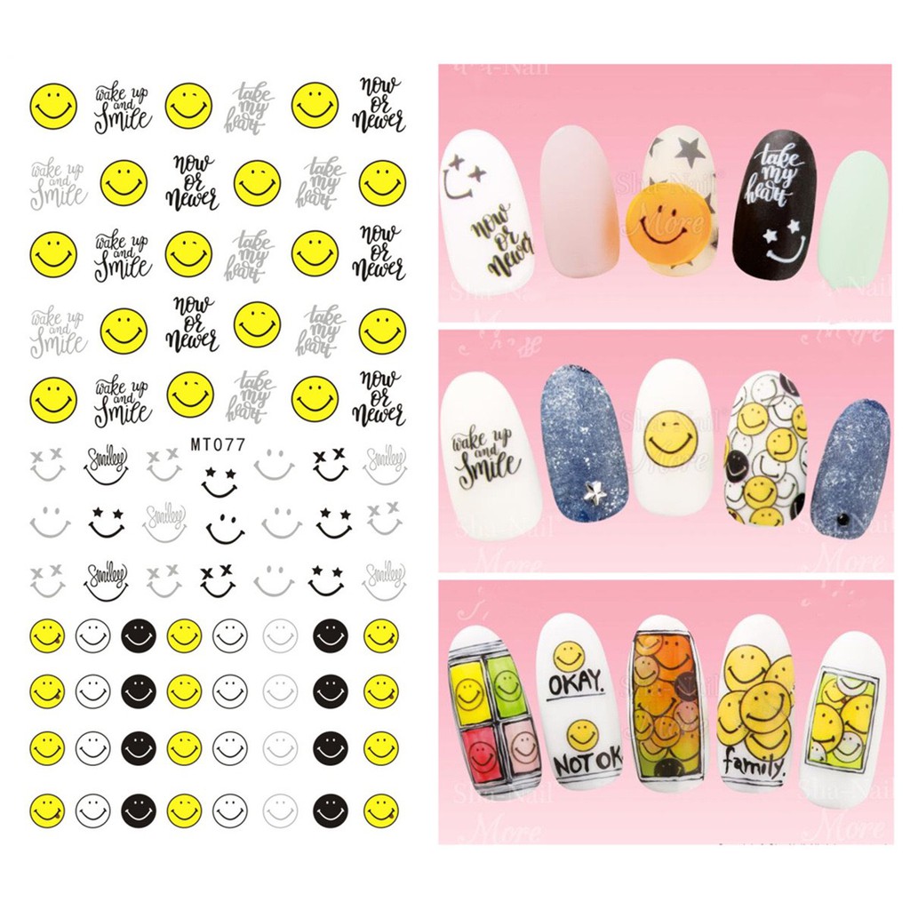 Sticker dán móng tay , sitcker nail hình hoạt hình