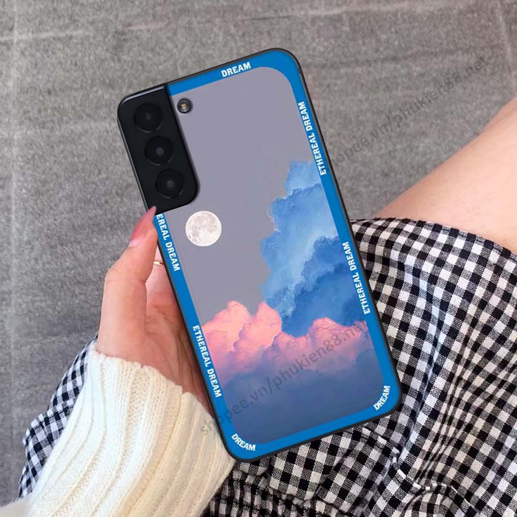 Ốp Samsung S21 / S21 FE / S21 Plus / S21+ hình vũ trụ, mountain, cloud phong cách cá tính