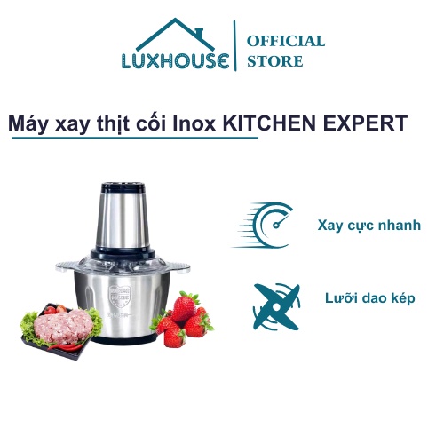 MÁY XAY THỊT INOX ĐA NĂNG KITCHEN EXPERT HDA XAY NHANH VÀ SIÊU MẠNH