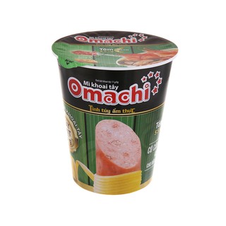 Mì Omachi Tôm Chua Cay 112g combo 5 ly