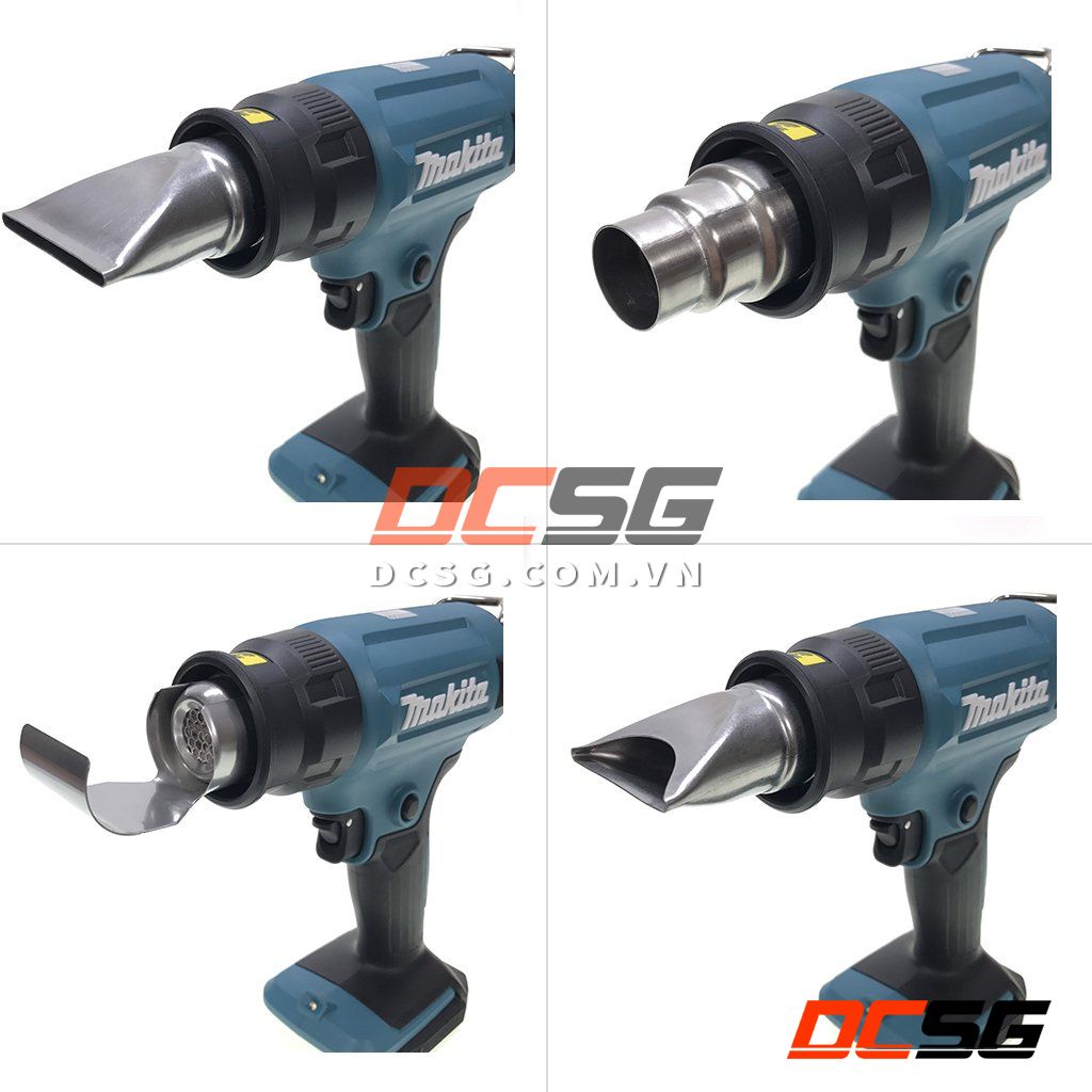 Máy thổi nóng 550℃ dùng Pin 18V Makita DHG180ZK (thân máy) | DCSG