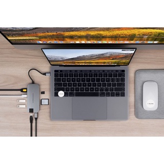 Cáp Hyper drive SLIM 8 in 1 USB-C Hub for MácBook, PC & Devices
