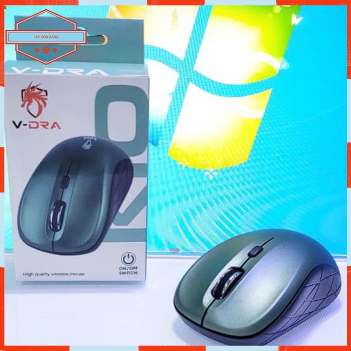 Chuột Máy Vi Tính Laptop PC Gaming Không Dây Chính Hãng VINAGEAR V-DRA K10 Mouse Chơi Game