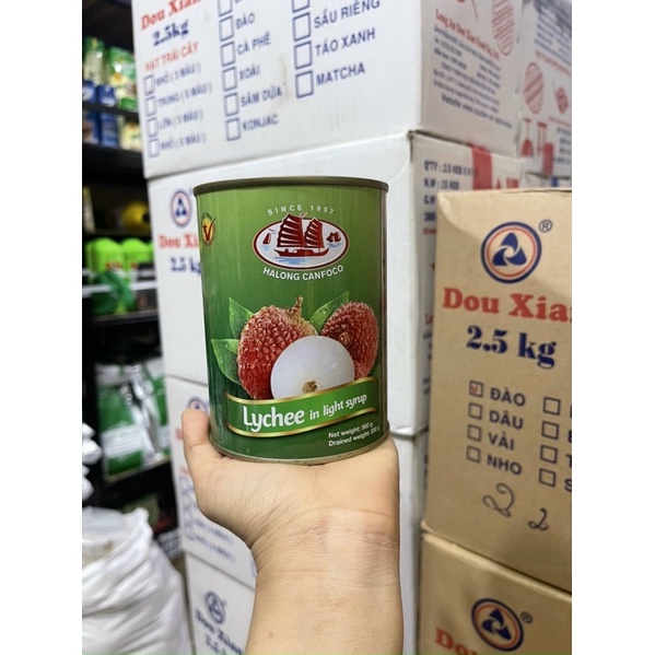 Vải thiều ngâm nước đường 565g