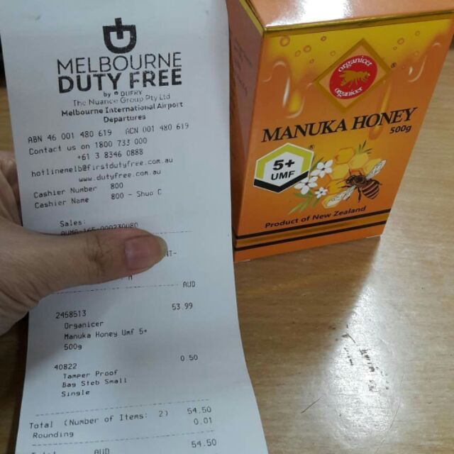 Thanh lý mật ong Manuka. Hsd 12/2022